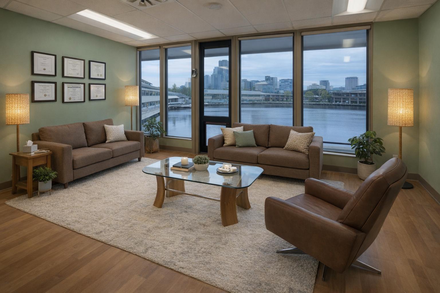 Lake Bellevue office interior