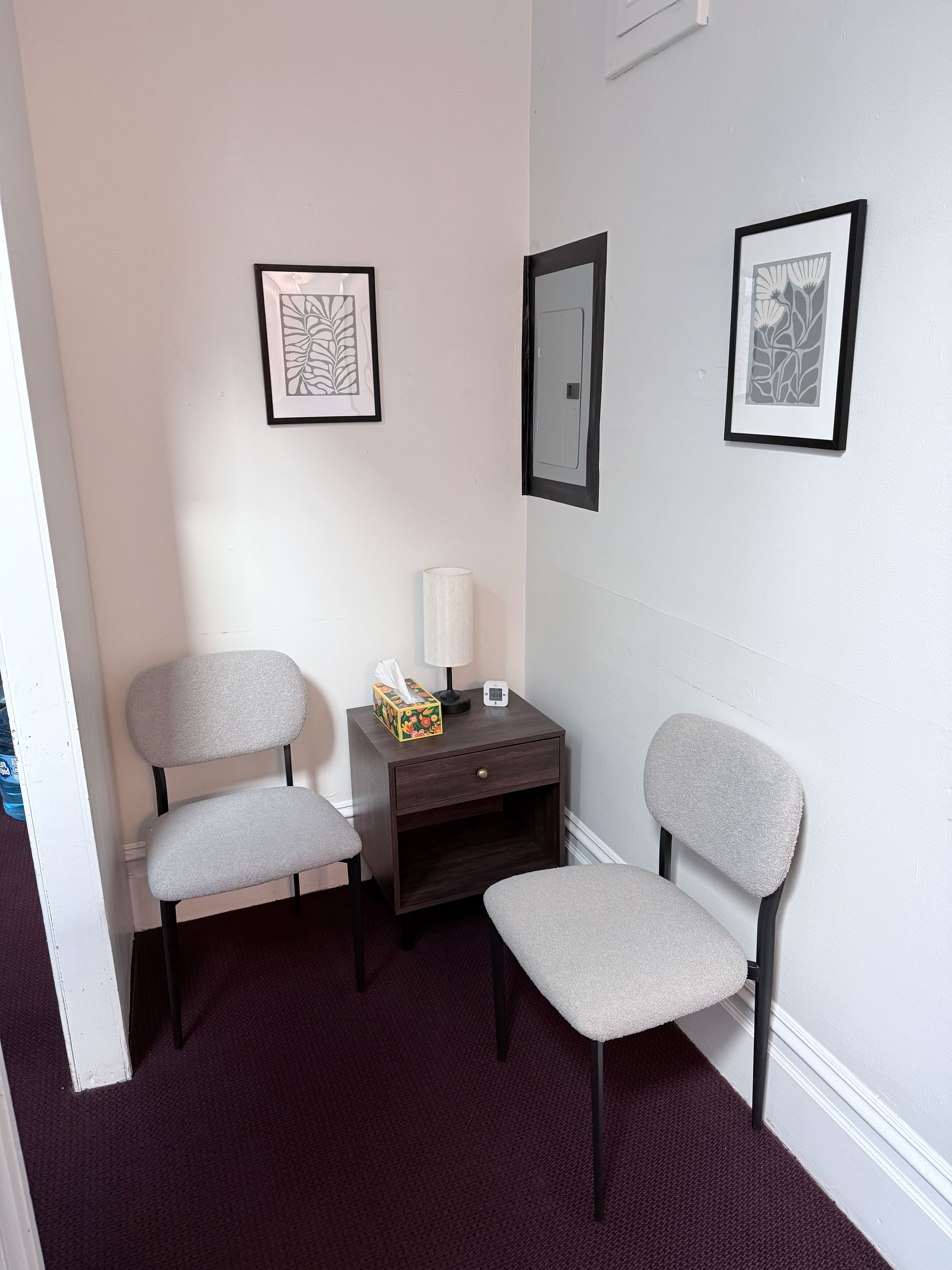 Office waiting area